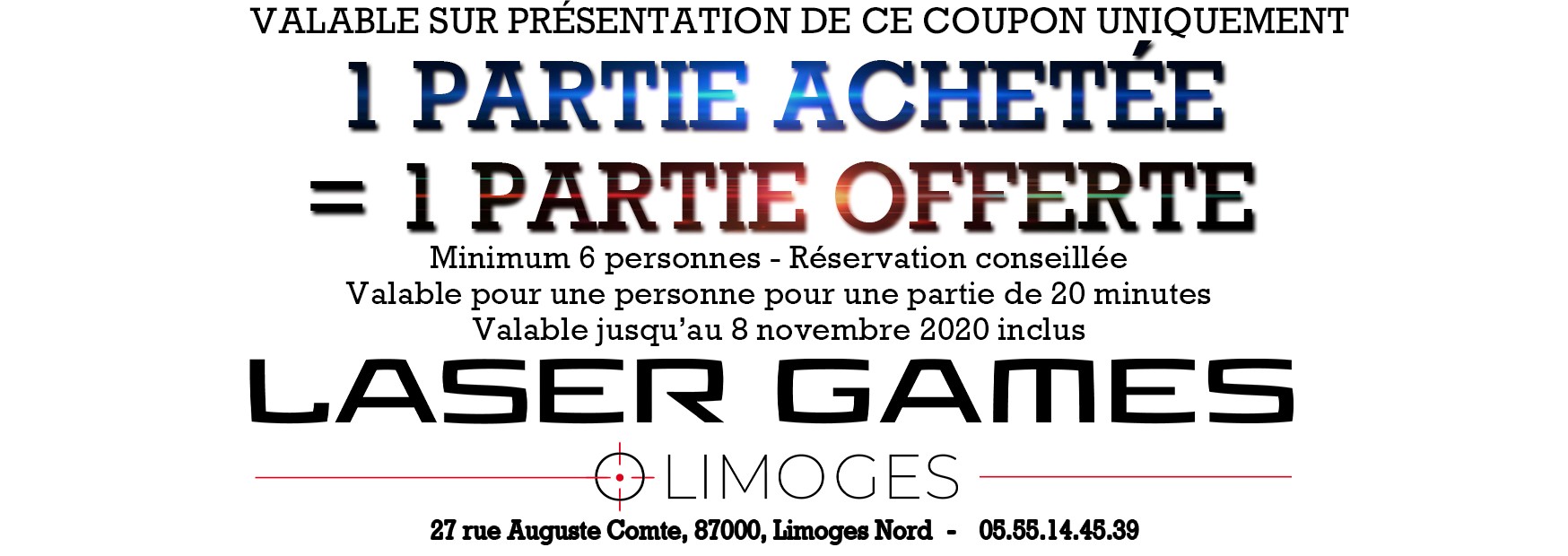 offre laser game